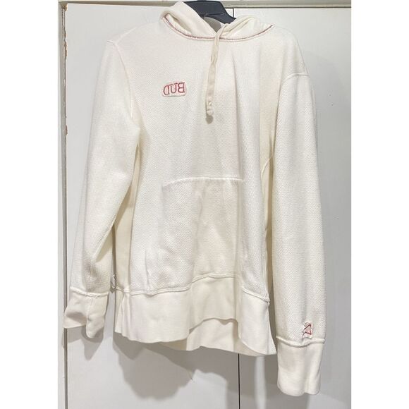 Champion x Todd Snyder Processed Sportswear Hoodie Pullover Sz Large Ivory/Cream - Picture 15 of 16